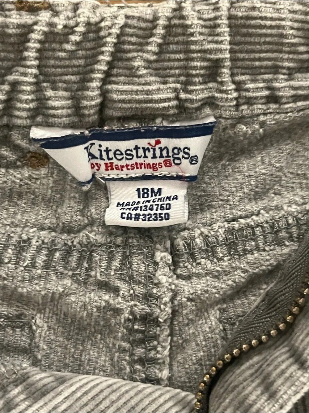 Baby Gap & Kitestrings Boys Pants Bundle Size 18 Months Corduroys Jeans Overalls